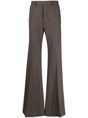 Rick Owens wide-leg wool trousers - Grey