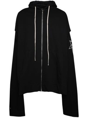 Rick Owens x Champion Flyproof cotton hoodie - Black