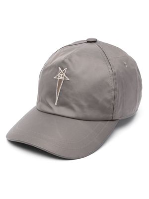 Rick Owens X Champion X Champion logo-patch baseball cap - Grey