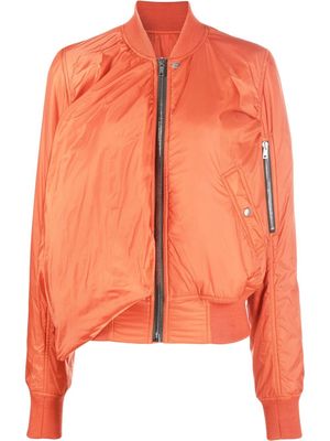 Rick Owens zip-up lightweight jacket - Orange