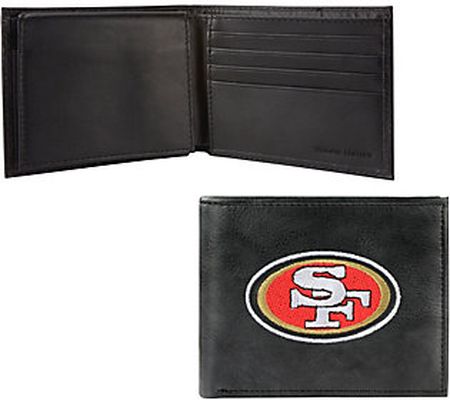 Rico NFL Embroidered Leather Billfold