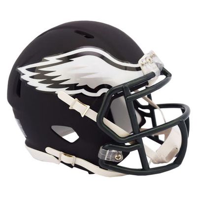 Riddell Philadelphia Eagles Black Matte Alternate Speed Mini Football Helmet