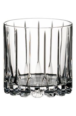 Riedel Drink Specific Glassware Set of 2 Rocks Glasses in Clear