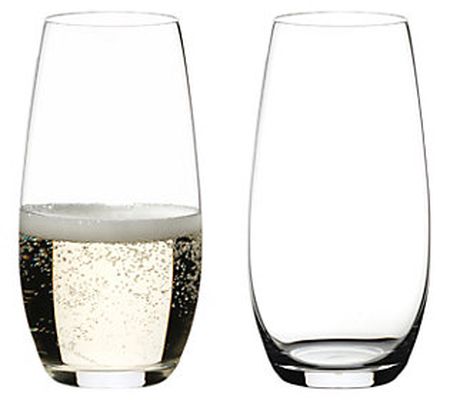 RIEDEL O Wine Tumbler Champagne Glass - Set of 2