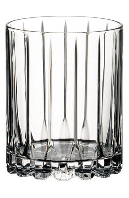 Riedel Set of 2 Double Rocks Glasses in Clear