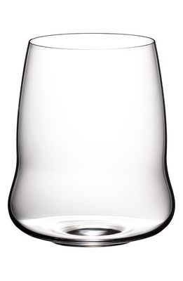 Riedel Stemless Wings Cabernet Glass in Clear