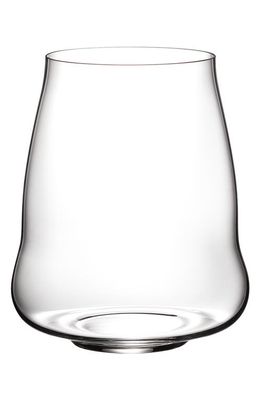 Riedel Stemless Wings Pinot Noir Glass in Clear