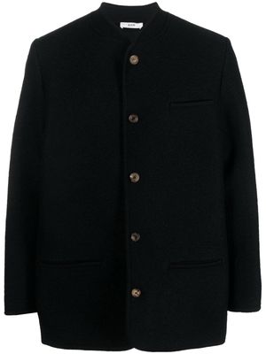 Rier single-breasted virgin wool jacket - Black