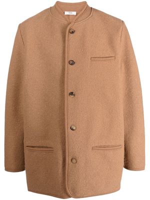 Rier Walker virgin wool single-breasted jacket - Brown
