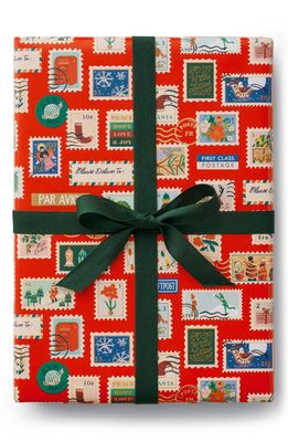 Rifle Paper Co. Holiday Wrapping Paper in Red