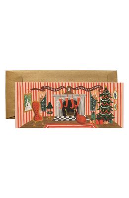 Rifle Paper Co. Set of 6 Twas the Night Christmas Cards in Multi