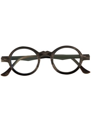 Rigards RG0130SE round-frame glasses - Brown