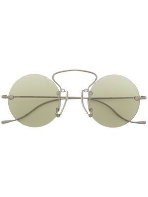 Rigards round-frame sunglasses - Green