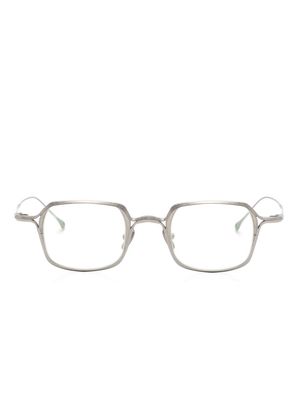 Rigards x The Viridi-Anne rectangle-frame glasses - Silver