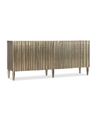 Riley Silver Wrapped Console