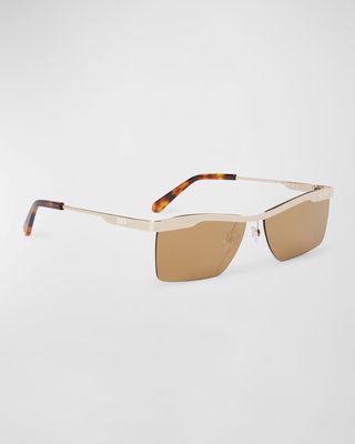 Rimini Metal Alloy & Plastic Aviator Sunglasses