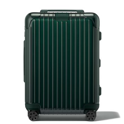 RIMOWA Essential Cabin Carry-On Suitcase in Green Gloss - Polycarbonate - 21,7x15.8x9,1
