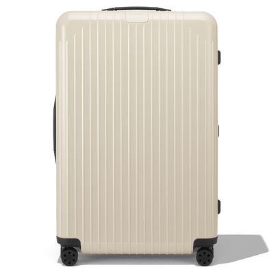 RIMOWA Essential Lite Check-In L Suitcase in Ivory Beige - Polycarbonate - 30,8x20,5x10,7