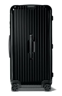 RIMOWA Essential Trunk Plus 32-Inch Check-In Wheeled Suitcase in Black