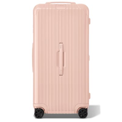RIMOWA Essential Trunk Plus Large Check-In Suitcase in Petal Pink - Polycarbonate - 31,5x14.6x16,1