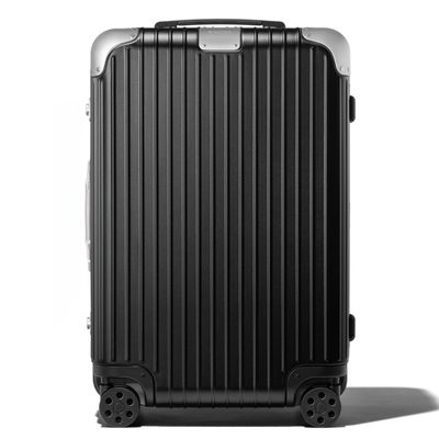 RIMOWA Hybrid Check-In M Suitcase in Black Matte - Polycarbonate - 26x17x10.3