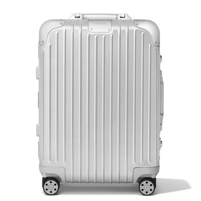 RIMOWA Original Cabin Carry-On Suitcase in Silver - Aluminium - 21,7x15,8x9,1