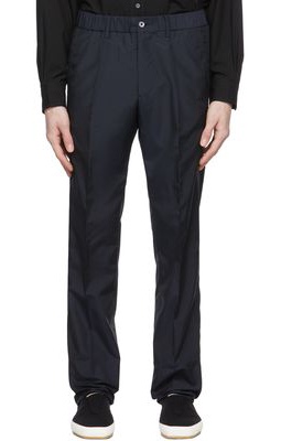 Ring Jacket Navy Wool Trousers
