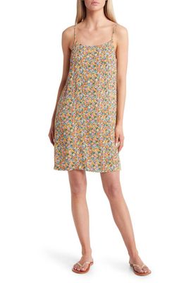 Rip Curl Afterglow Floral Minidress in Green