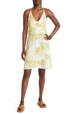 Rip Curl Montego Palm Cover-Up Dress in Mid Green