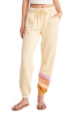 Rip Curl Sunday Swell Cotton Joggers in Beige