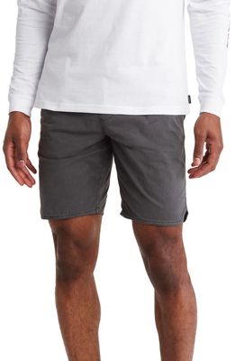 Rip Curl Surf Revival Boardwalk Stretch Cotton Shorts in Charcoal Grey