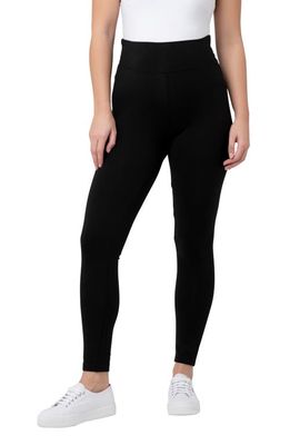 Ripe Maternity Essential Organic Cotton Maternity Leggings in Black