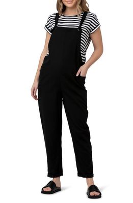 Ripe Maternity Poppy Maternity Jumpsuit in Black