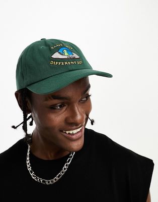 RIPNDIP baseball cap in green with different day print