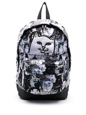 Ripndip graphic-print backpack - Black