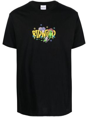 Ripndip graphic-print cotton short-sleeved T-shirt - Black