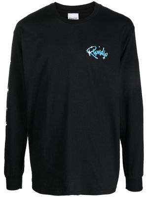 Ripndip graphic-print cotton sweatshirt - Black