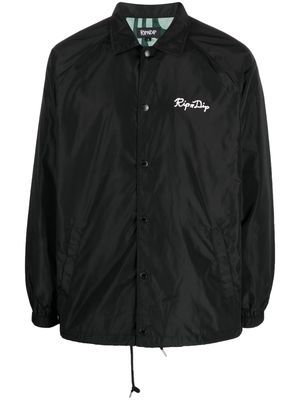 Ripndip graphic-print shirt jacket - Black