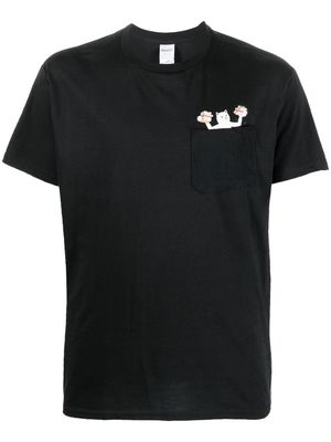 Ripndip graphic-print short-sleeved T-shirt - Black