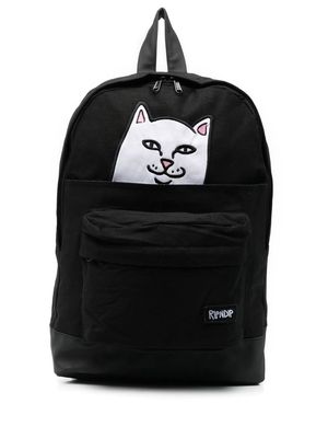 Ripndip graphic-print zip-up backpack - Black