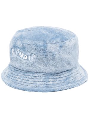 Ripndip logo-embroidered bucket hat - Blue
