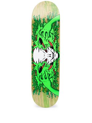 Ripndip Skull Face Alien skateboard deck - Neutrals