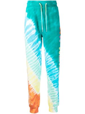Ripndip tie-dye embroidered track pants - Multicolour