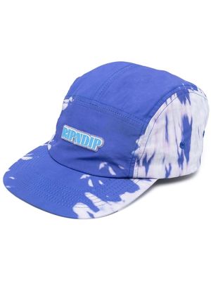 Ripndip tie dye-print baseball cap - Blue