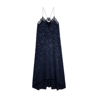 Risty Silk Jacquard Dress