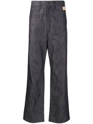 RITO STRUCTURE mid-rise straight-leg jeans - Blue