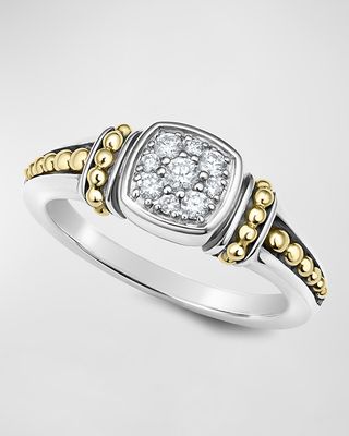 Rittenhouse Two-Tone Pave Diamond Ring