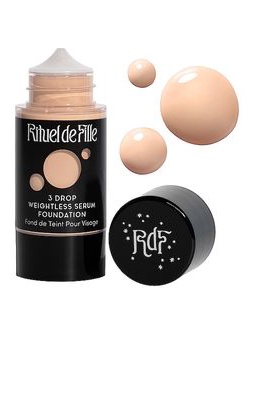 Rituel de Fille 3 Drop Weightless Serum Foundation in Potion #120.