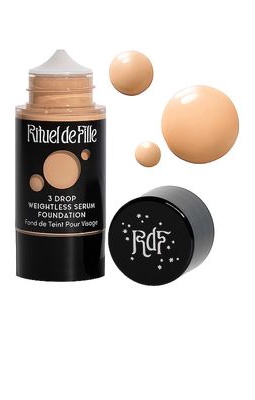 Rituel de Fille 3 Drop Weightless Serum Foundation in Potion #130.