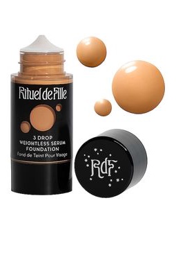 Rituel de Fille 3 Drop Weightless Serum Foundation in Potion #155.